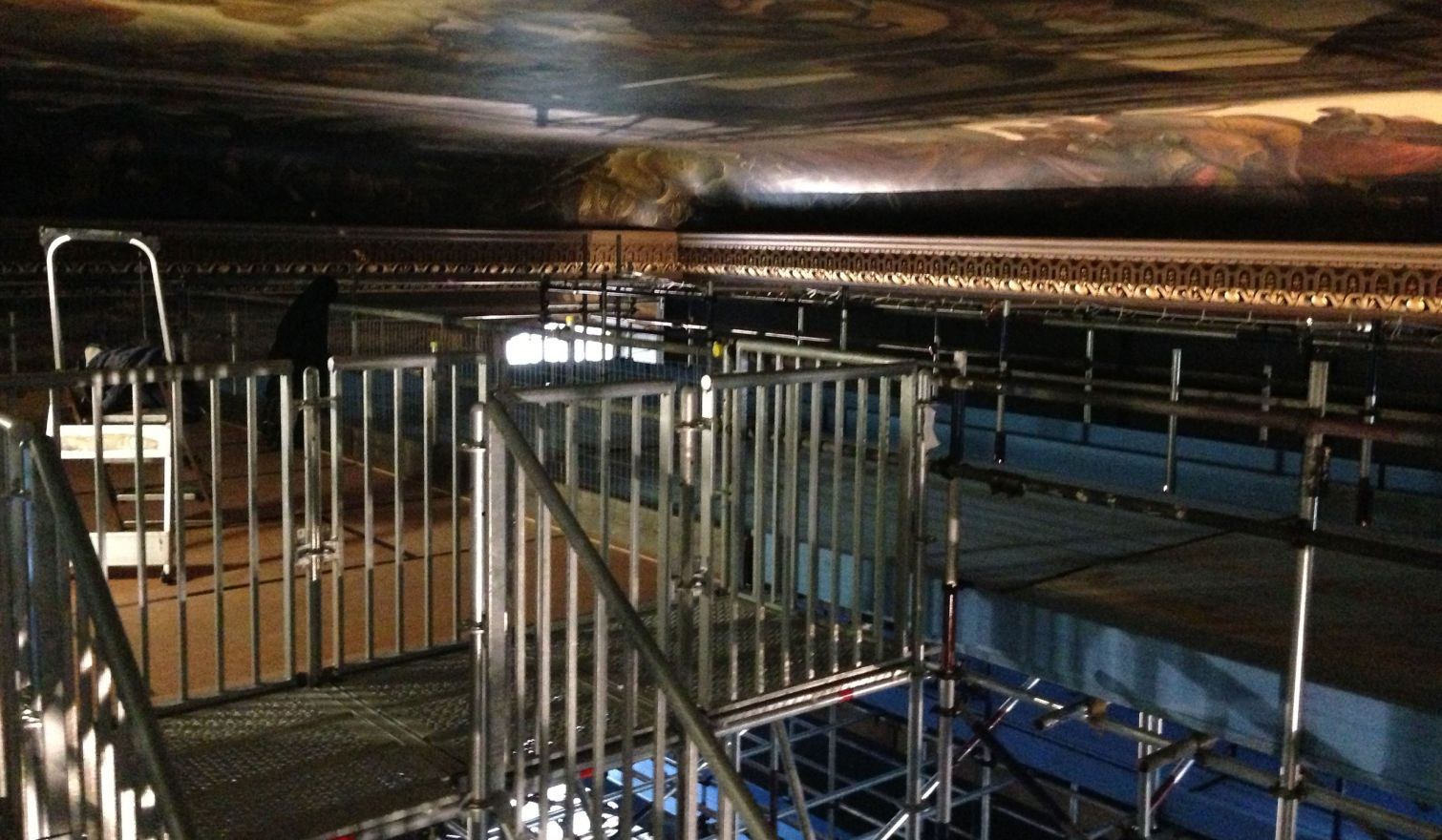 The Painted Hall - Access Scaffold, Mobile Bridged Scaffold & Public Viewing Gallery
